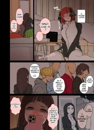 [Dokuneko Noil] Yotta Nakano Nino ni Warui Koto o Suru Hanashi | A story about doing bad things to a drunk Nakano Nino Fhentai - Page 3