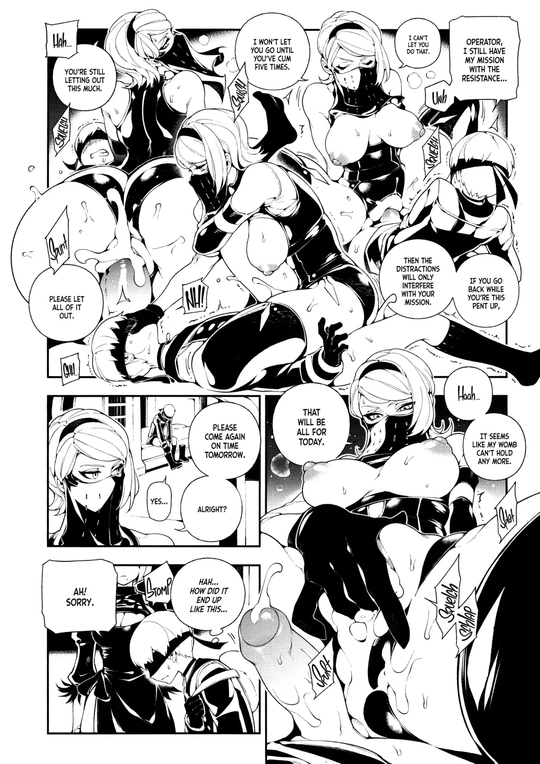 [Abi Kamesennin - Hirame] NieR : 2BR18 (decensored) Fhentai - Page 13
