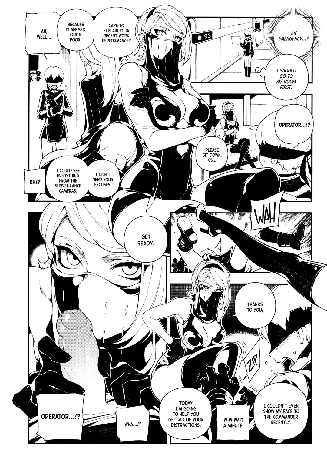 [Abi Kamesennin - Hirame] NieR : 2BR18 (decensored) Fhentai - Page 9