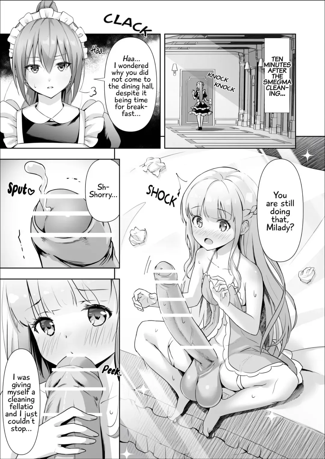 [Yotogibanashi] Zoku - Chinkasu Ojousama | Lady Smegma - The Sequel Fhentai - Page 1