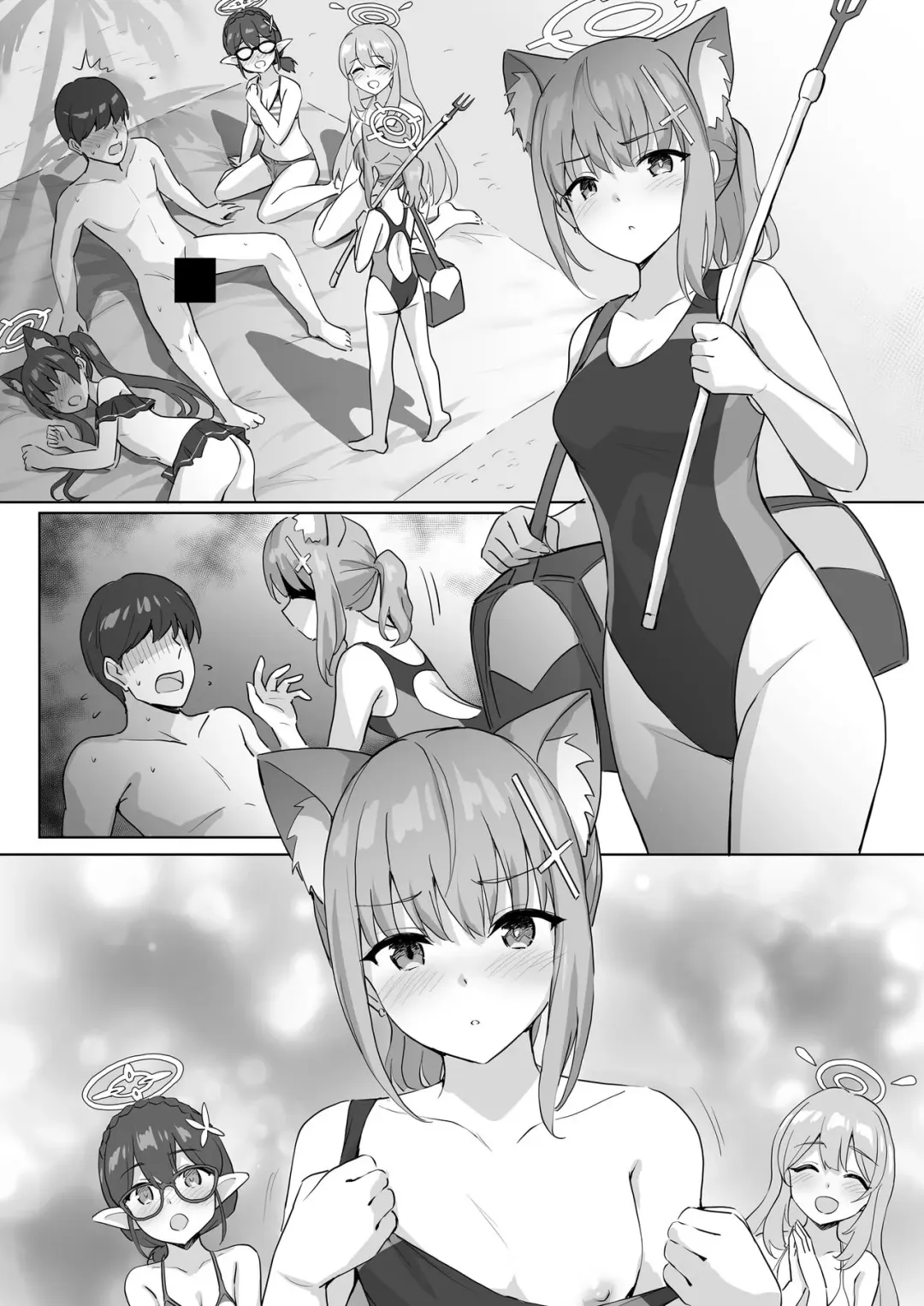[Marugoshi] Shiroko to Mizugi Ecchi Fhentai - Page 7