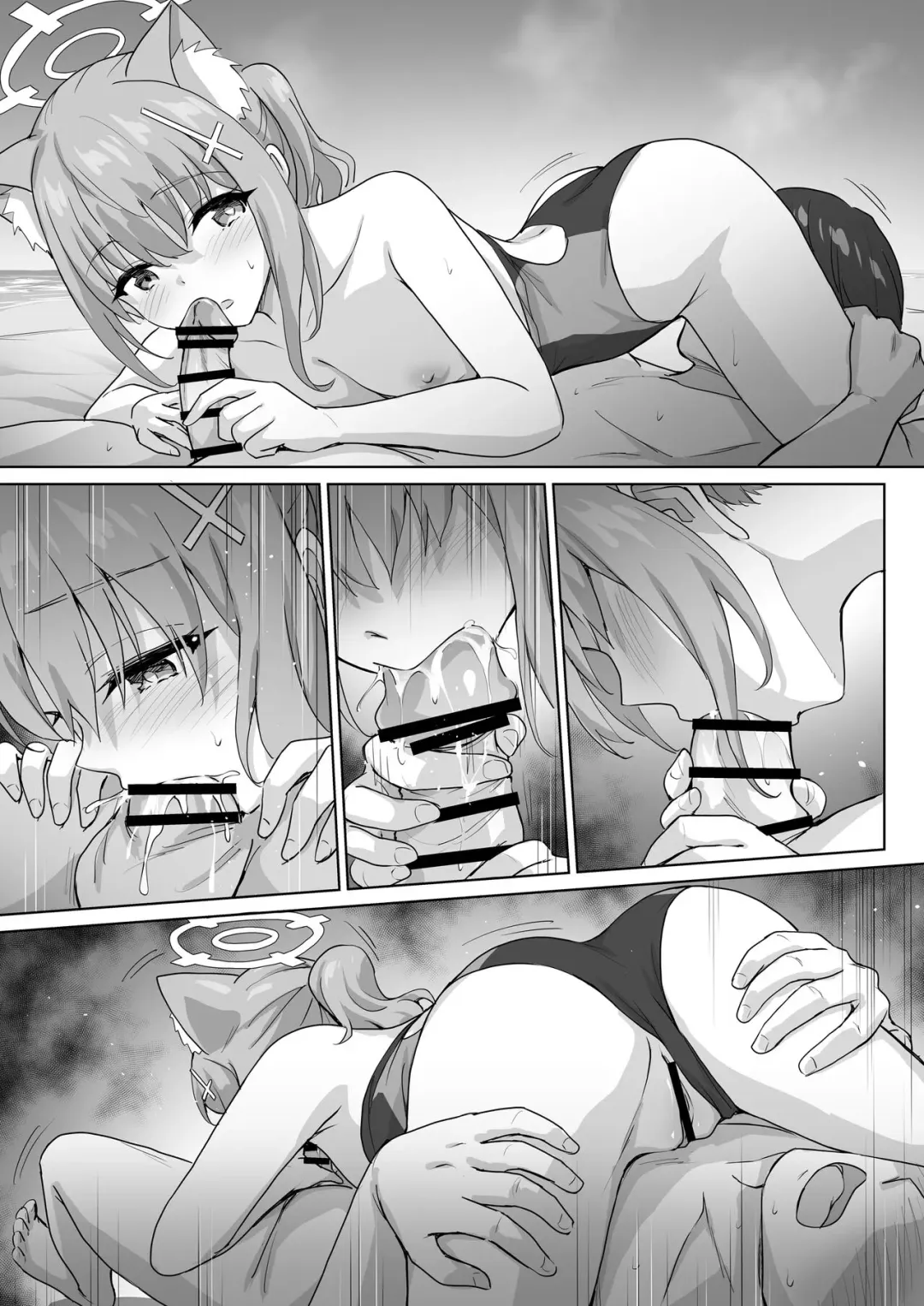 [Marugoshi] Shiroko to Mizugi Ecchi Fhentai - Page 8