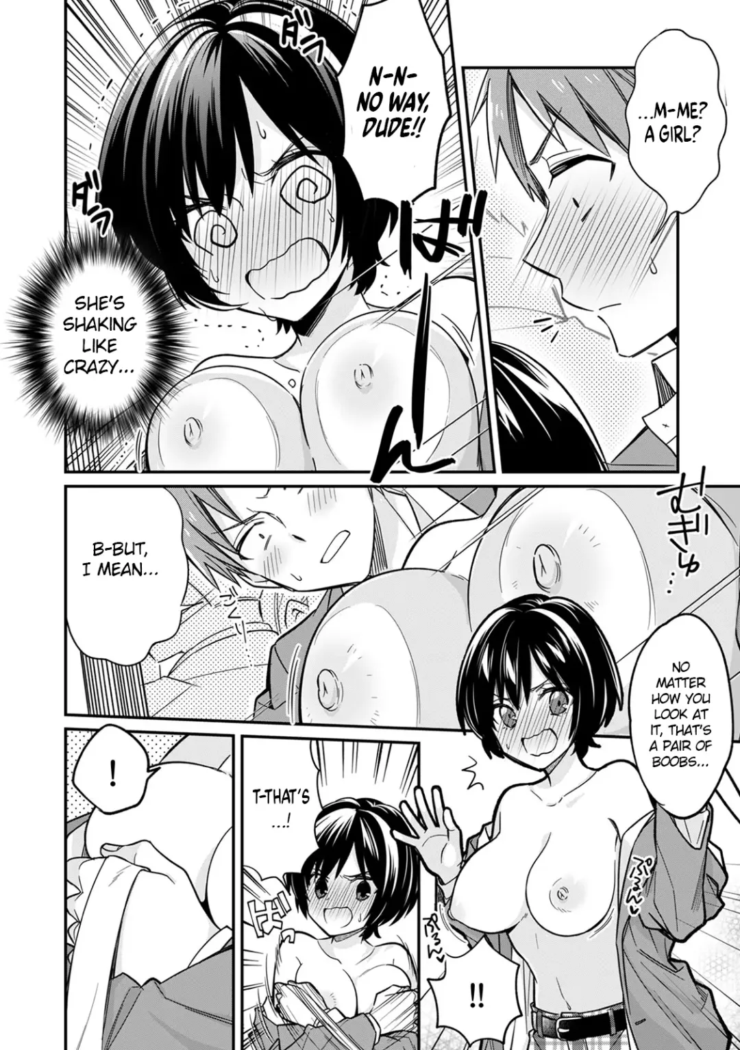 [Tekko] "Asoko no Kyunkyun ga Tomaranai noo...!" Baretara Out!? Dansou Kyonyuu ♀ to Chikan Manin Densha 1 | "That Tingling Down There Won't Stop...!" What if I get caught!? A Girl With Big Tits Being Assaulted in a Packed Train 1 Fhentai - Page 12