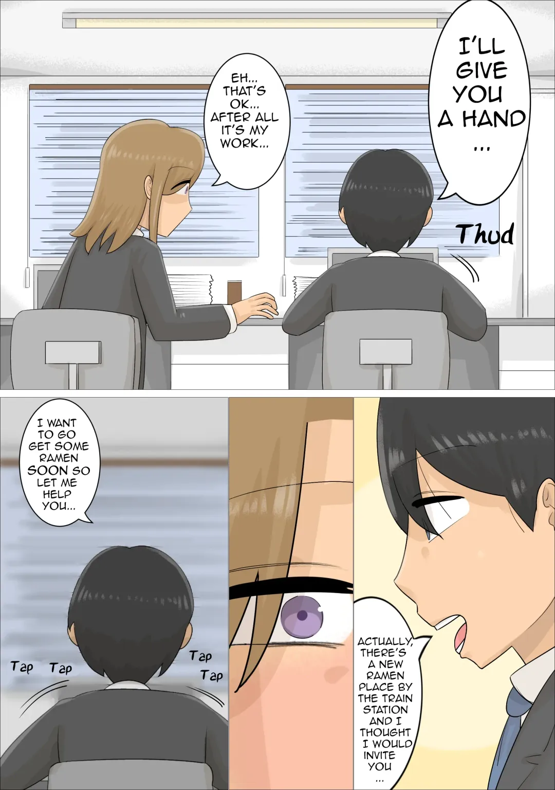 Enkyori Renai Chuu ni Dokushin Oba-san o Ninshin sasete shimatta. | While in a Long-distance Relationship I Got my Single Boss Pregnant Fhentai - Page 3