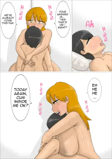 Enkyori Renai Chuu ni Dokushin Oba-san o Ninshin sasete shimatta. | While in a Long-distance Relationship I Got my Single Boss Pregnant Fhentai - Page 32