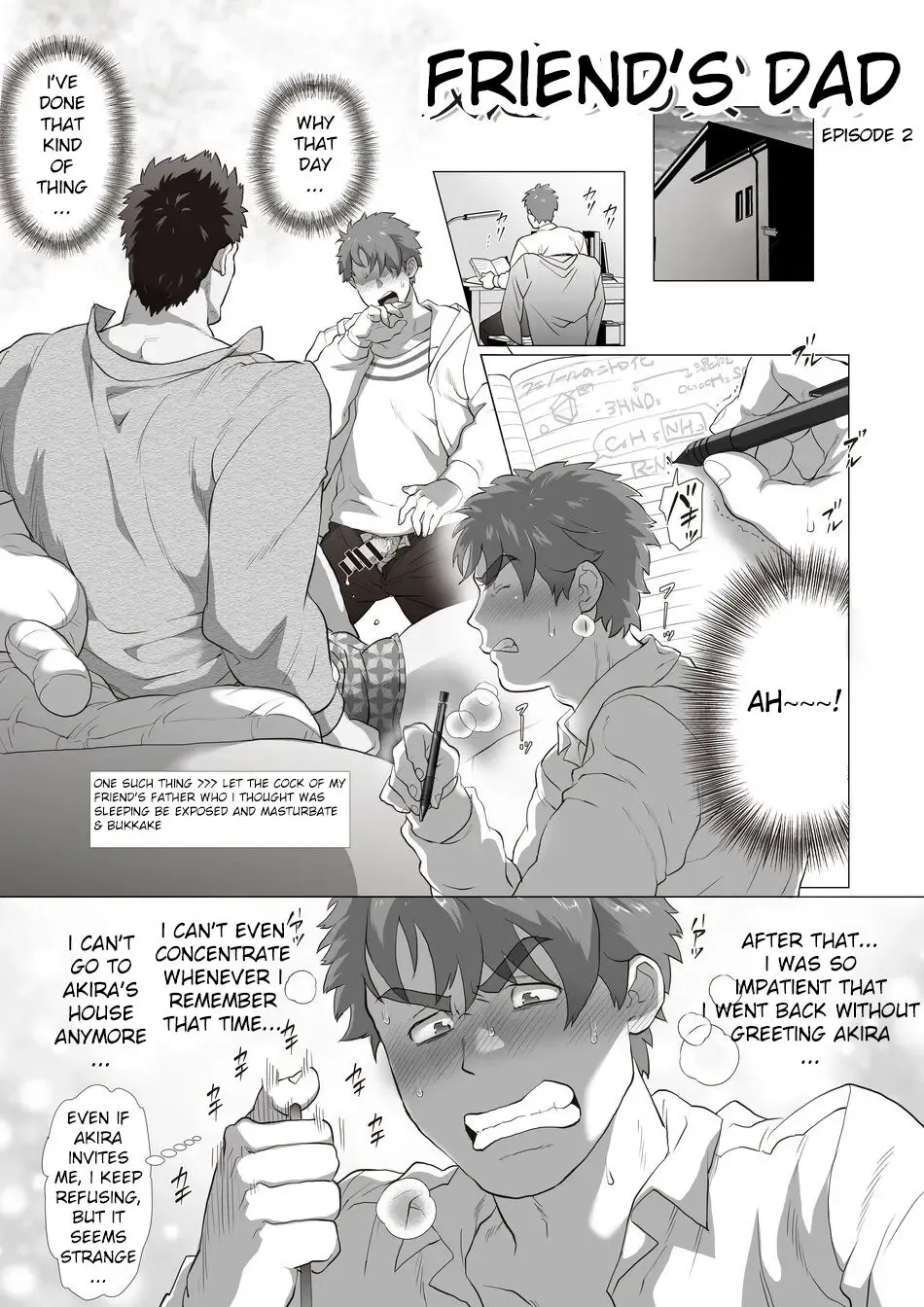 [Chabashira Tatsukichi] Friend’s dad Chapter 2 Fhentai - Page 1