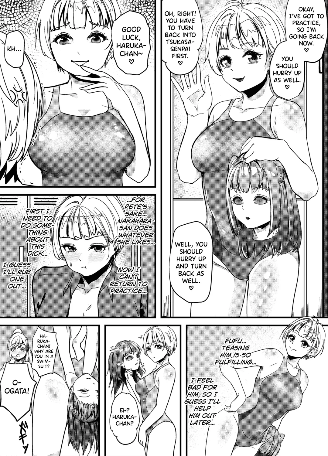 Suieibu no Kowai Senpai! 2 | The Swim Club's Scary Senpai! 2 Fhentai - Page 19