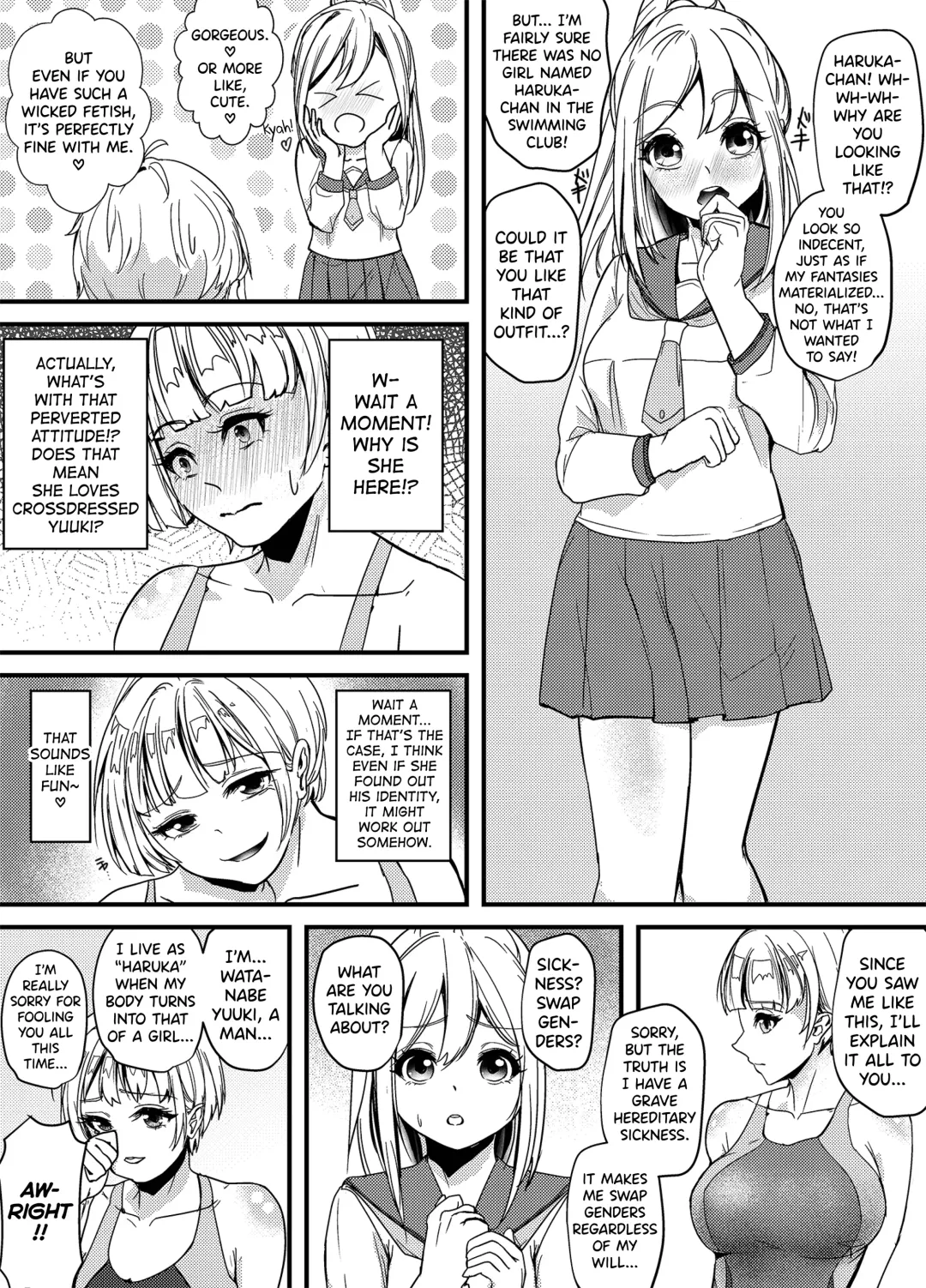 Suieibu no Kowai Senpai! 2 | The Swim Club's Scary Senpai! 2 Fhentai - Page 20