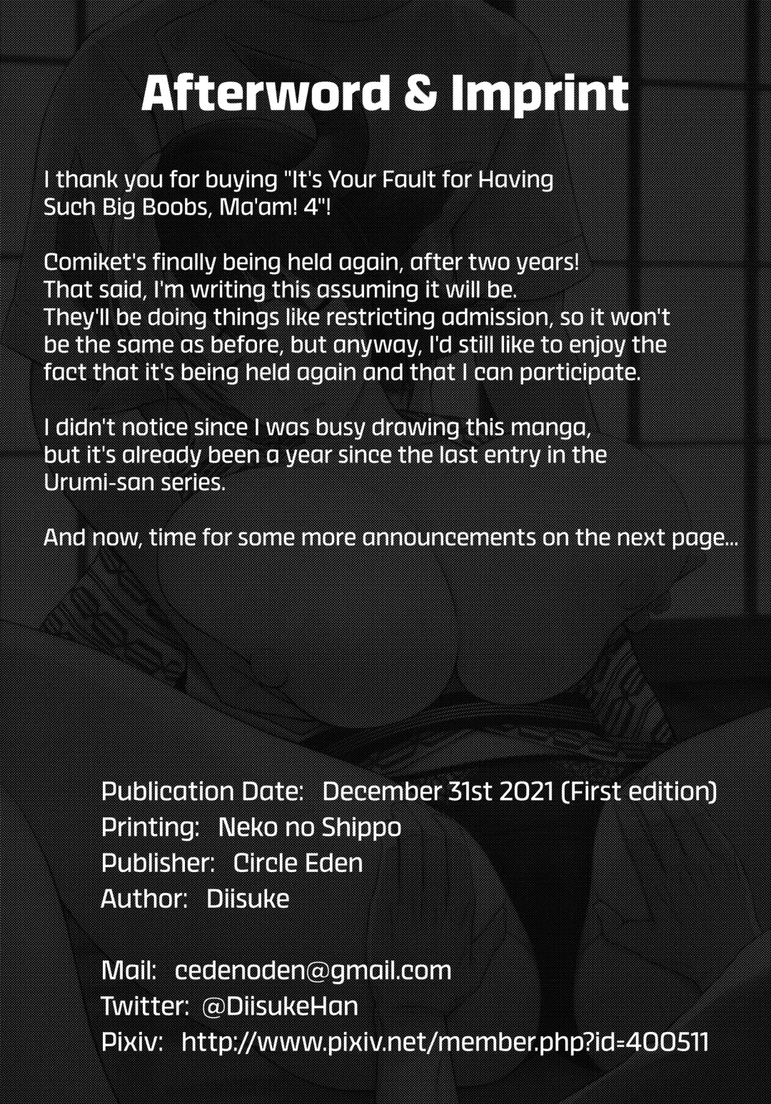 [Diisuke] Oku-san no Oppai ga Dekasugiru noga Warui! 4 | It's Your Fault for Having Such Big Boobs, Ma'am! 4 Fhentai - Page 29