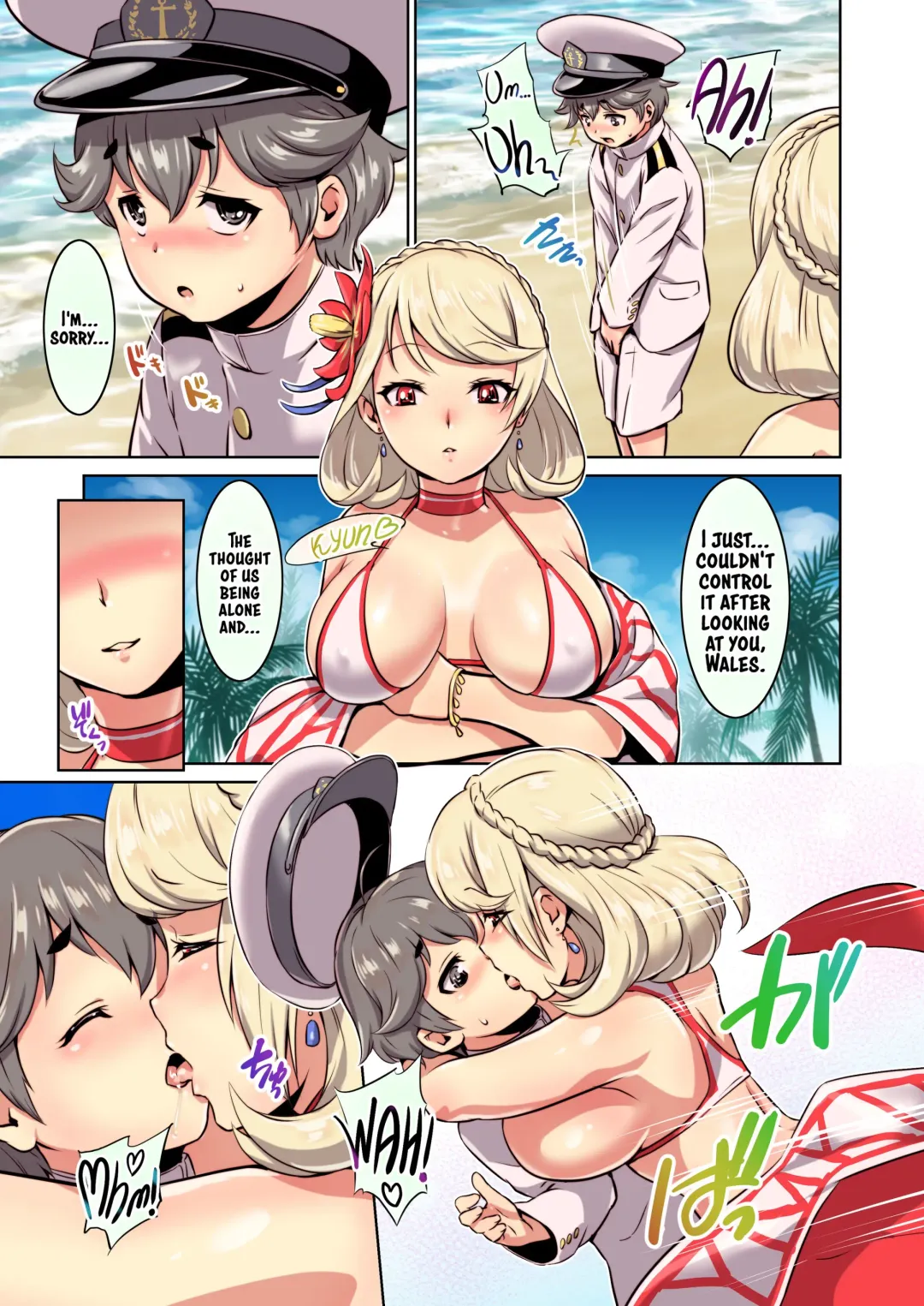 [Shungiku Tenudon] POW ni Taberaretai | Prince of Wales Please Swallow Me (decensored) Fhentai - Page 4