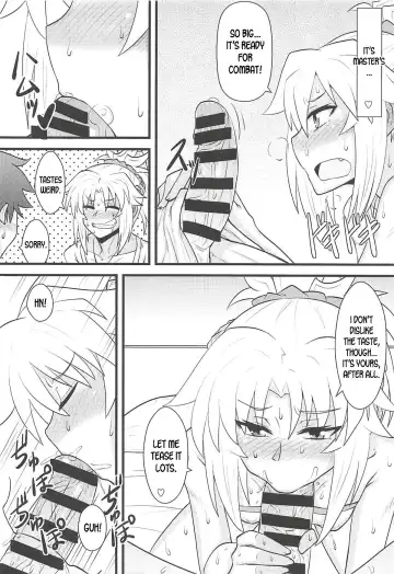 [Mitsurugi Tsurugi] Daisuki Mor-san ~Master to Hajimete Hen~ Fhentai - Page 11