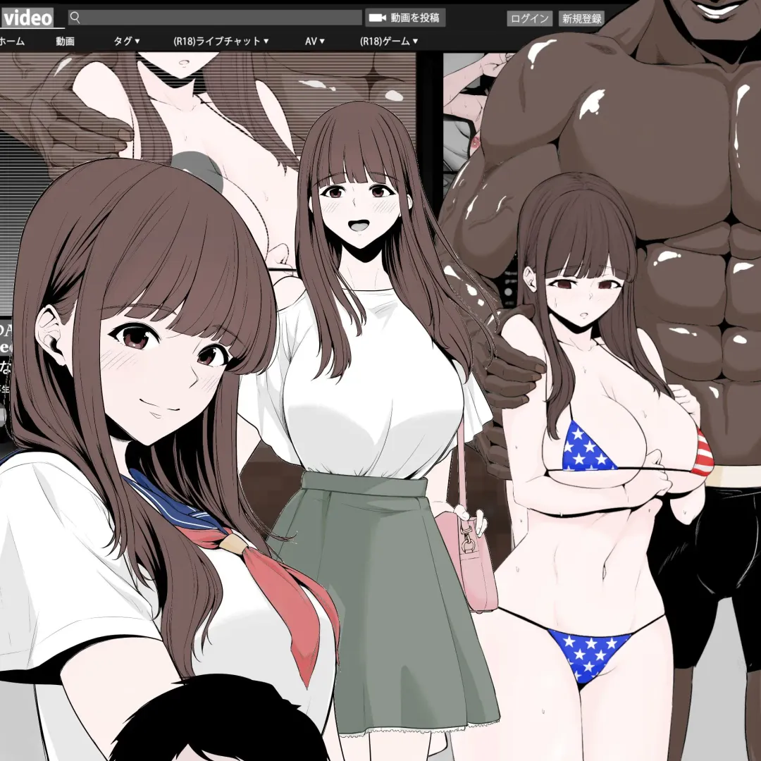 [Sevengar] Mizushirazu no Kokujin ni Sukkari Kaerarete Shimatta Boku no Kanojo | My girlfriend is completely transformed by an unfamiliar black man Fhentai - Page 10