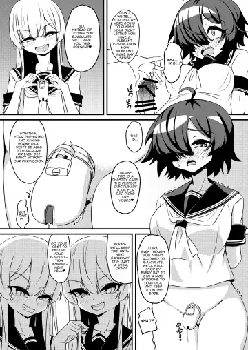 [Mikagura] Futanari in kya Musume ga Do-S Futago Shimai ni Omocha ni Sareru Hanashi Fhentai - Page 14