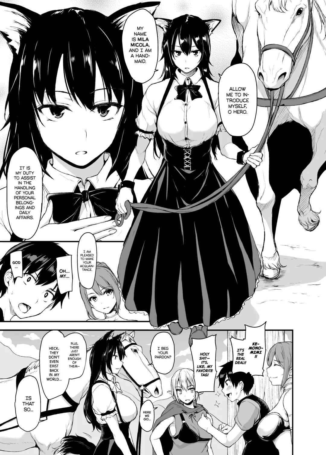 [Tachibana Omina] Isekai Harem Monogatari | Tales of a Harem in Another World | Vol. 2 - 2.5 (uncensored) Fhentai - Page 4