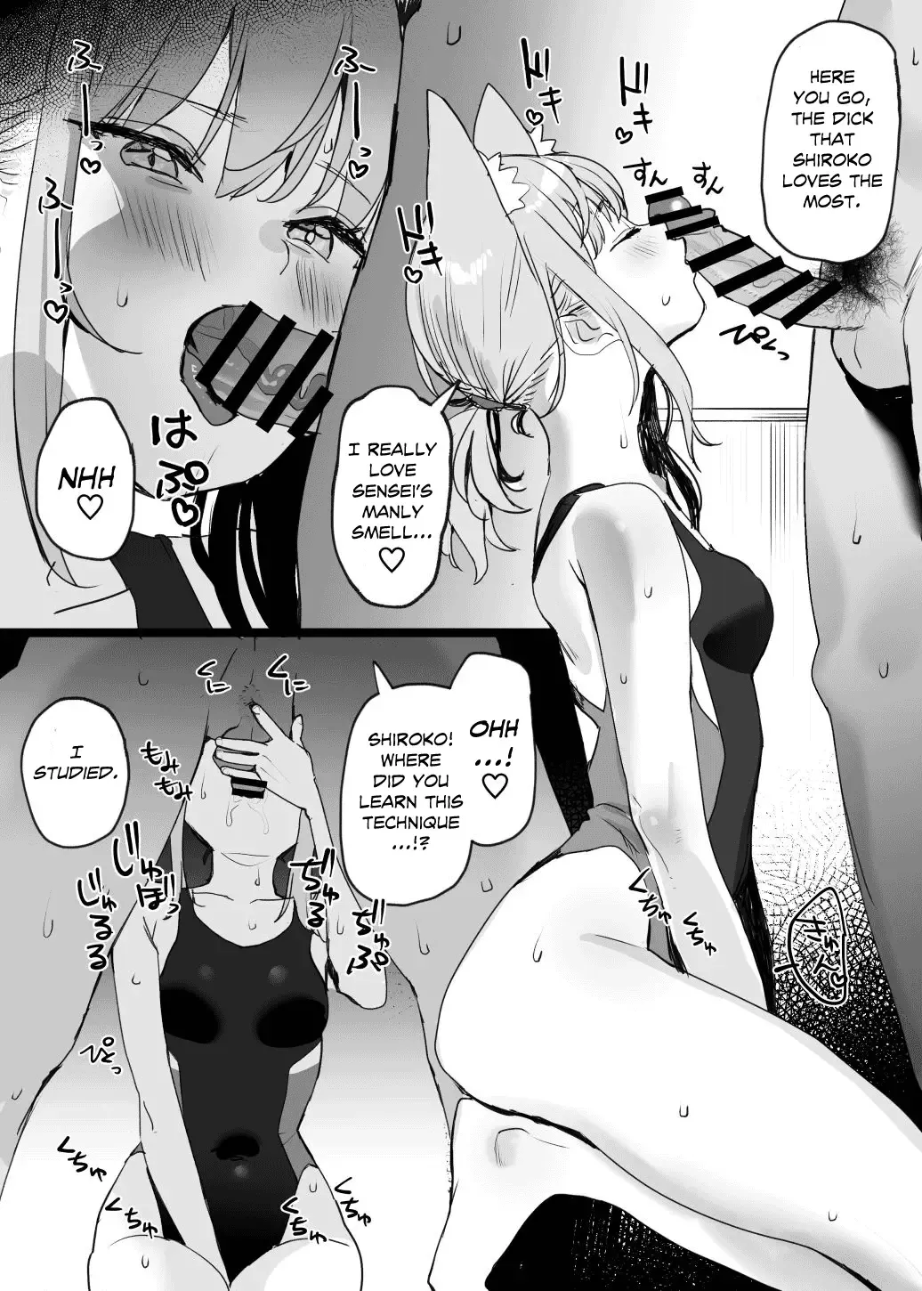[Subachi] Mizugi Shiroko Ero Manga Fhentai - Page 3