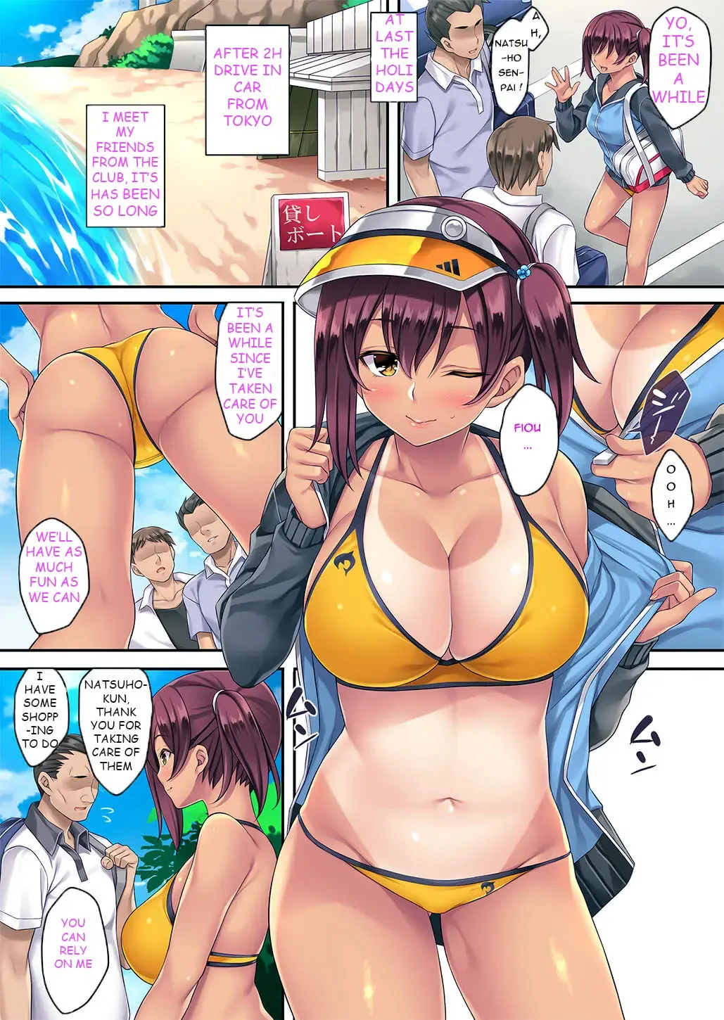 [Mizuhara Yuu] Natsu Gasshuku de Hamerareta Instructor Fhentai - Page 6