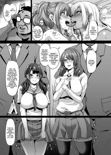 [Kazuhiro] Papa Katsu Gyaru to Kimeseku kara no Ran Pako | A Sugar Daddy And The Gyaru Girls He Pays To Have An Orgy With Him Fhentai - Page 32
