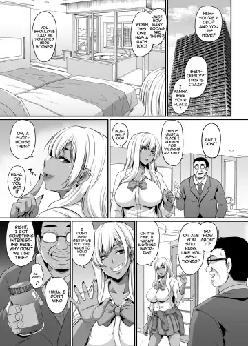 [Kazuhiro] Papa Katsu Gyaru to Kimeseku kara no Ran Pako | A Sugar Daddy And The Gyaru Girls He Pays To Have An Orgy With Him Fhentai - Page 4