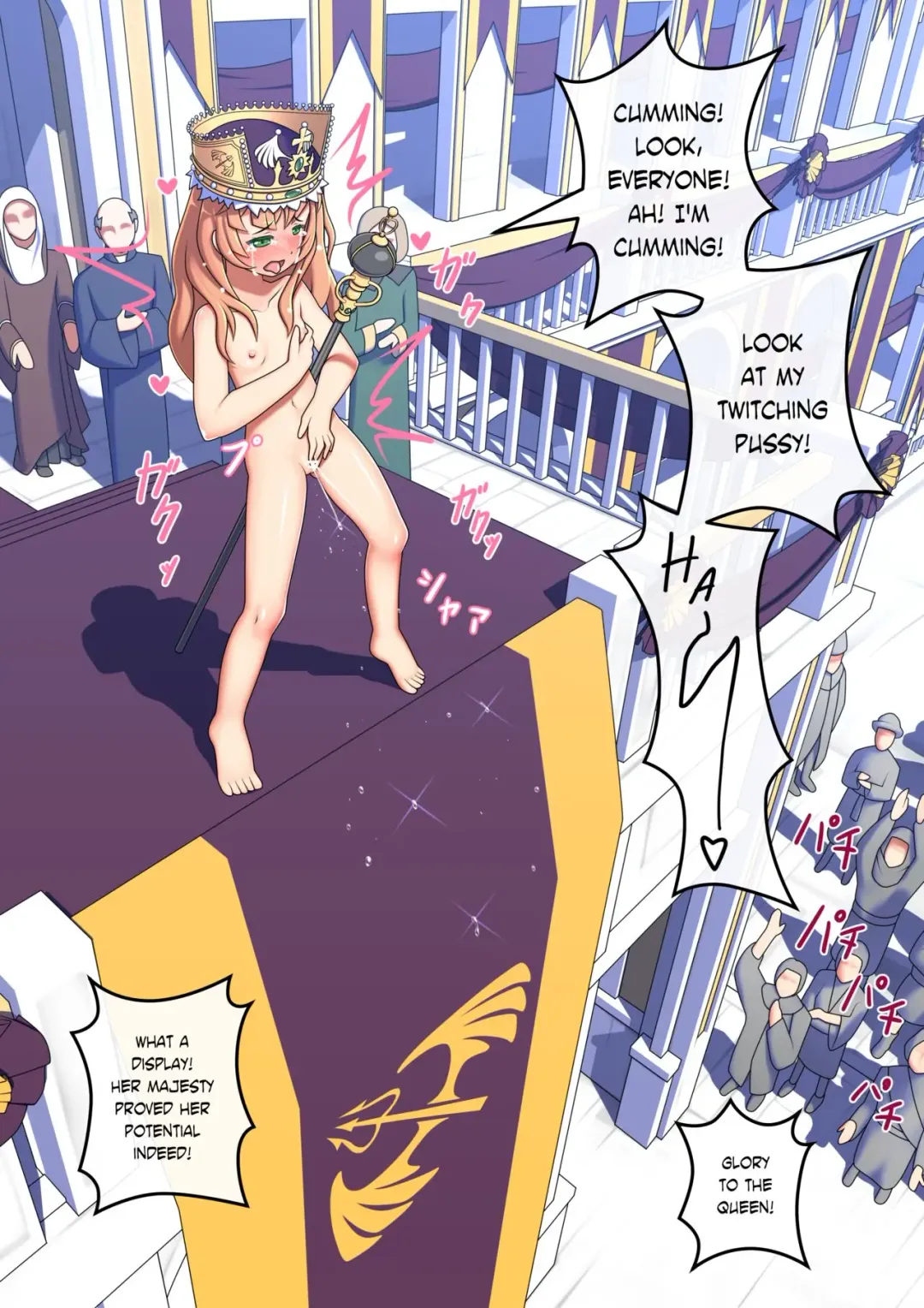 [Red Romanov] Roshutsu Shou Joou Felise VII no Aika - Taikanshiki Hen | Lament of Felise VII, The Naked Queen - Coronation Fhentai - Page 15