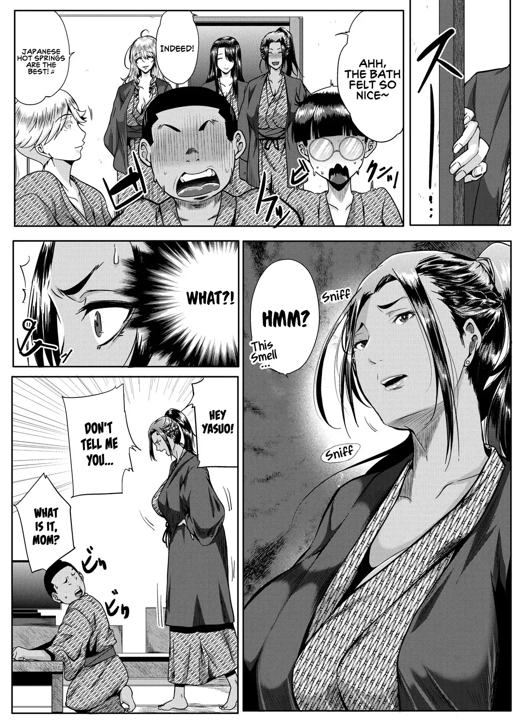 [Emine Kendama] Koukan Toraianguru | A Triangle of Adultery Between Sons and Mothers Fhentai - Page 11