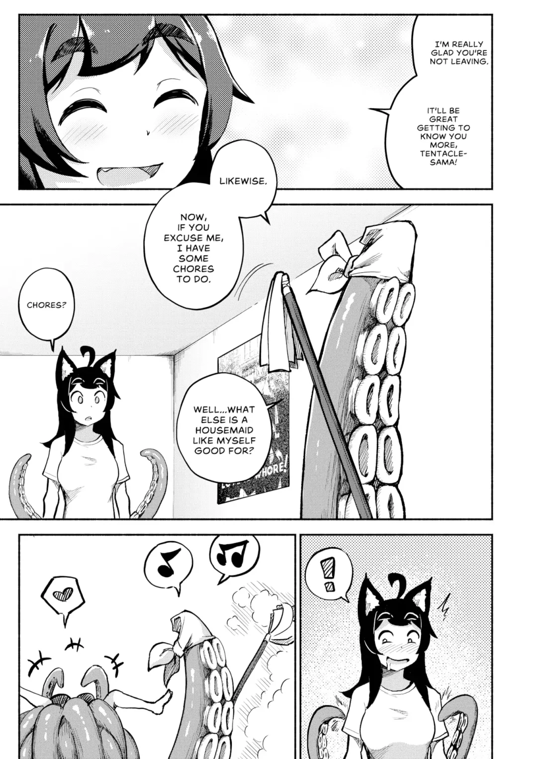 [Ghettoyouth] My Housemaid is a Tentacle Monster - Complete Fhentai - Page 59