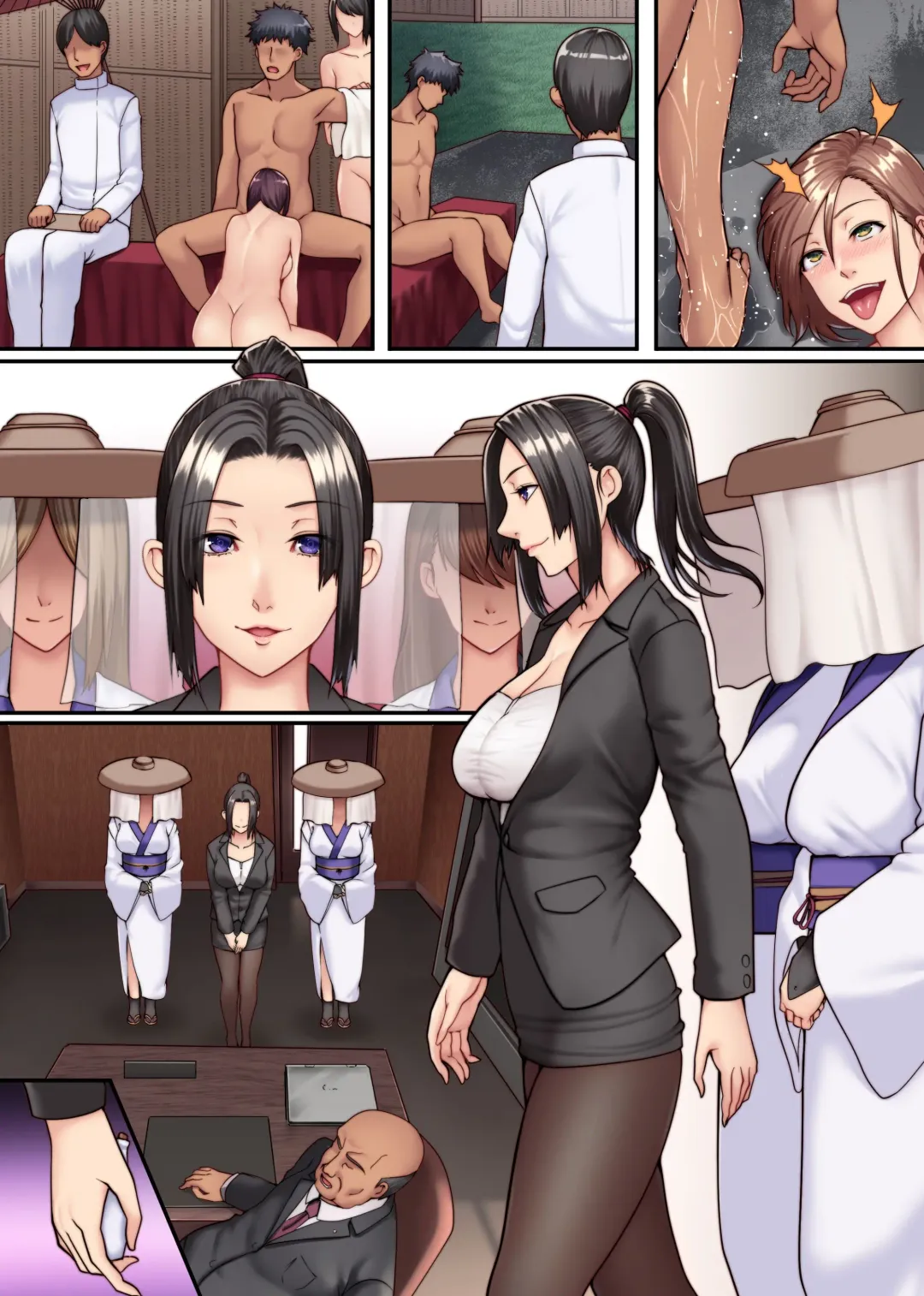 [Big.g] Harem Haramase Kyoudan 2 ~ Kyouso ni Natta node Kuso Ane mo Asa kara Ban made Yarimakutta Hanashi ~ Fhentai - Page 34