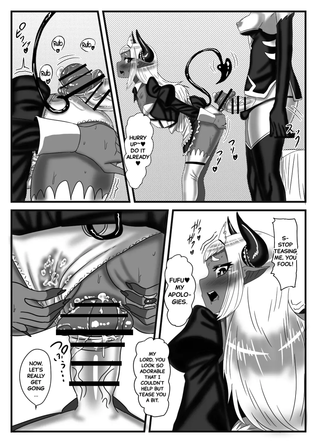 [Apacchi] Futanari Yuusha no Maou Rouraku 2 | The Futanari Hero's Allurement of The Demon Lord 2 Fhentai - Page 30