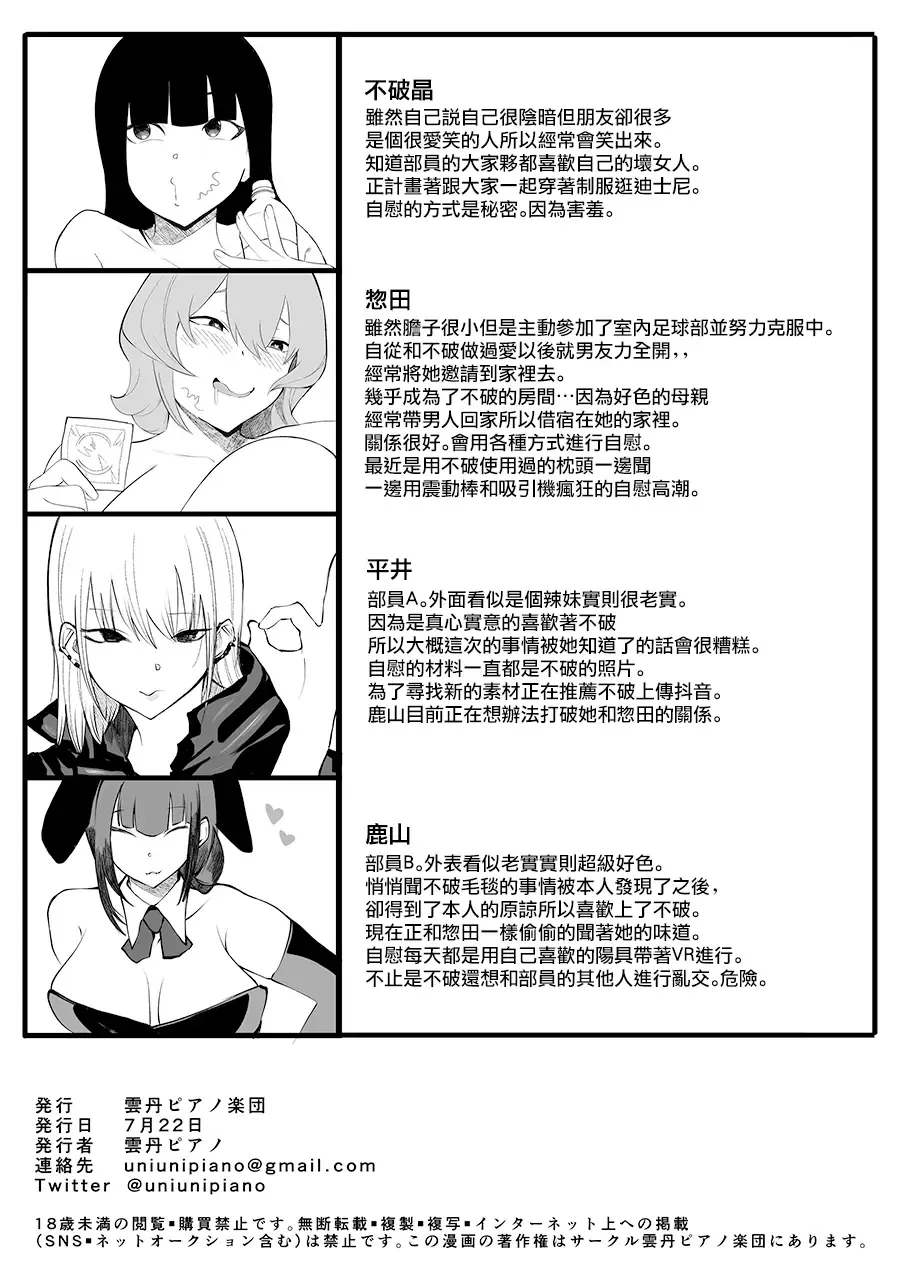 [Uni Piano] Futanari Inkya Bukatsu no Dekashiri Senpai to Heijitsu o Tomari Sex Fhentai - Page 29