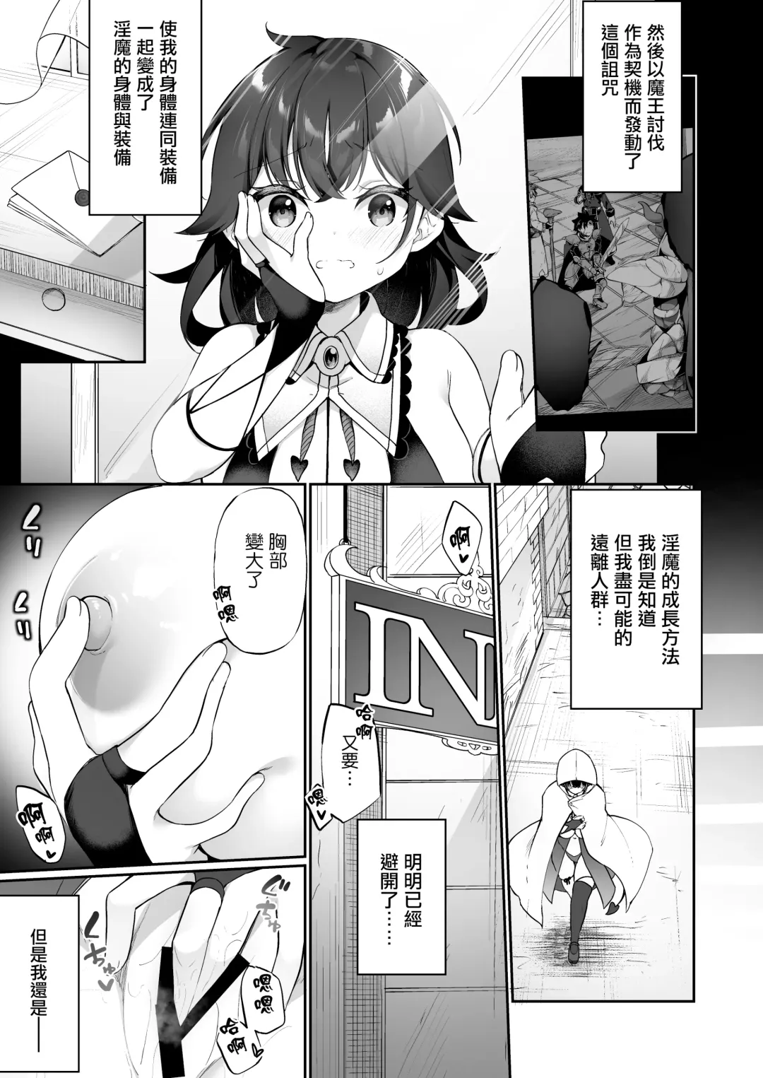 [Kanmuri] Maou ni Katta Yuusha ga Succubus​ ni Ochite iku Hanashi | 战胜了魔王的勇者堕落成淫魔的故事 Fhentai - Page 11