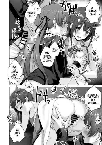 [Benimura Karu] Marine no Yari Chirakashi WEEK | Marine's One Week Sexcapade Fhentai - Page 31
