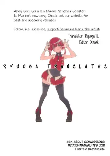 [Benimura Karu] Marine no Yari Chirakashi WEEK | Marine's One Week Sexcapade Fhentai - Page 41