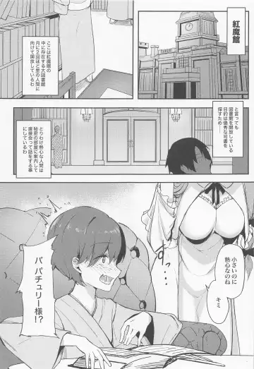[Alba] Patchouli-sama ni Omoi o Tsutaetara Osowareta Hanashi Fhentai - Page 2