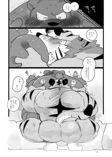[Hyaku] Kansai-ben Tora ossan to Sentou de Ichaichasuru Hon Fhentai - Page 16