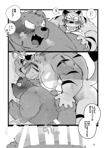 [Hyaku] Kansai-ben Tora ossan to Sentou de Ichaichasuru Hon Fhentai - Page 17
