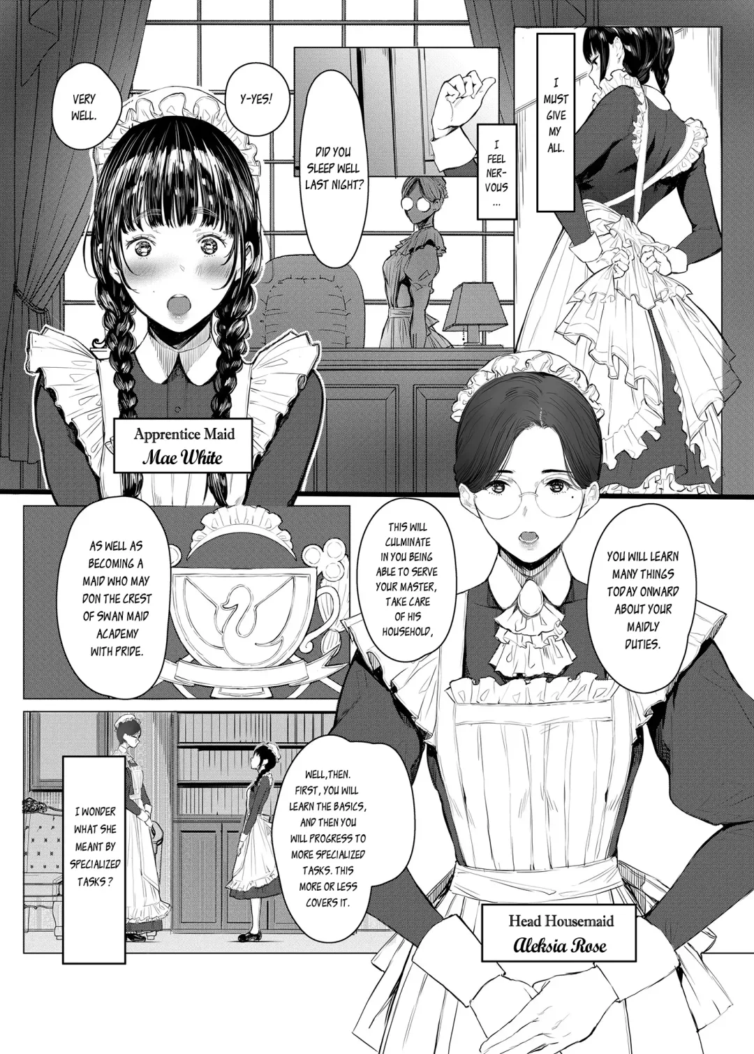 [Tukinowagamo] SWAN MAID ACADEMY Fhentai - Page 4