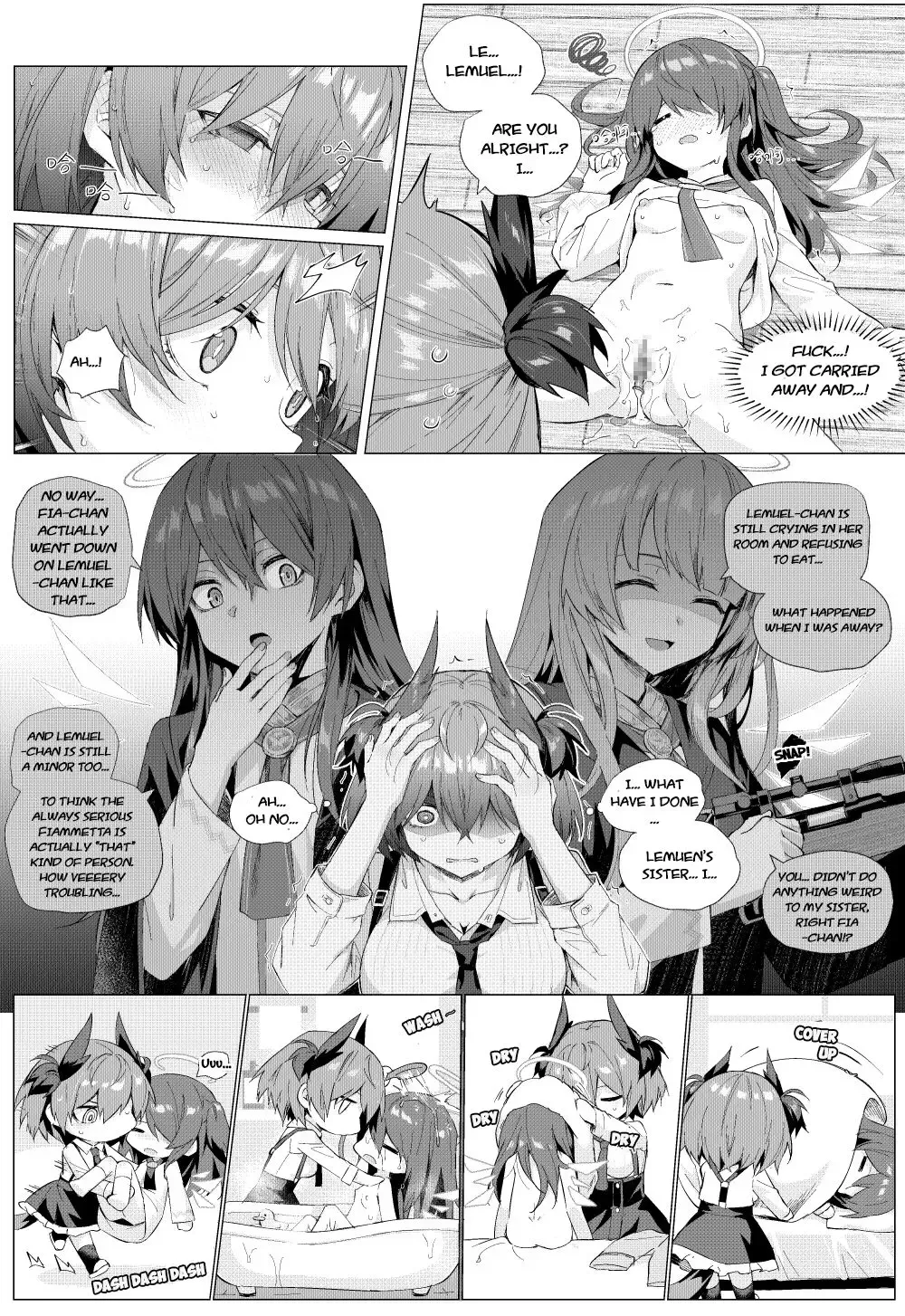 [Kataokasan] FiammettaxExusiai short story Fhentai - Page 10