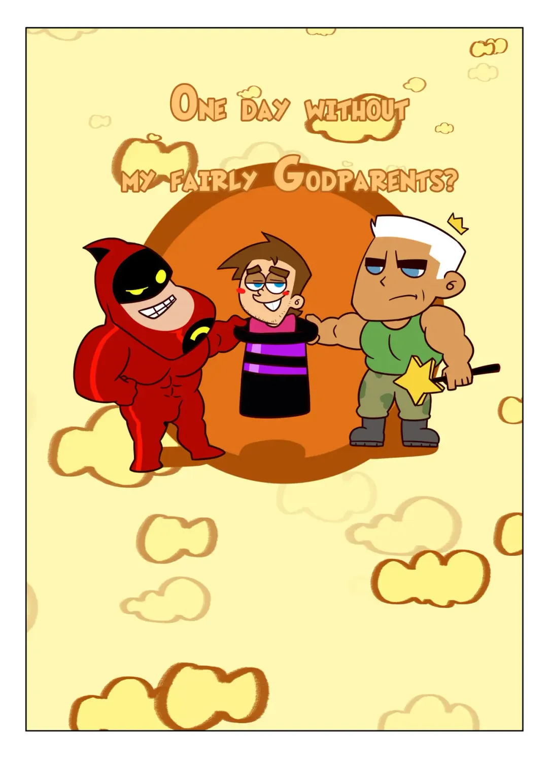 [Ducka] One Day Without My Fairly Godparents Fhentai - Page 1