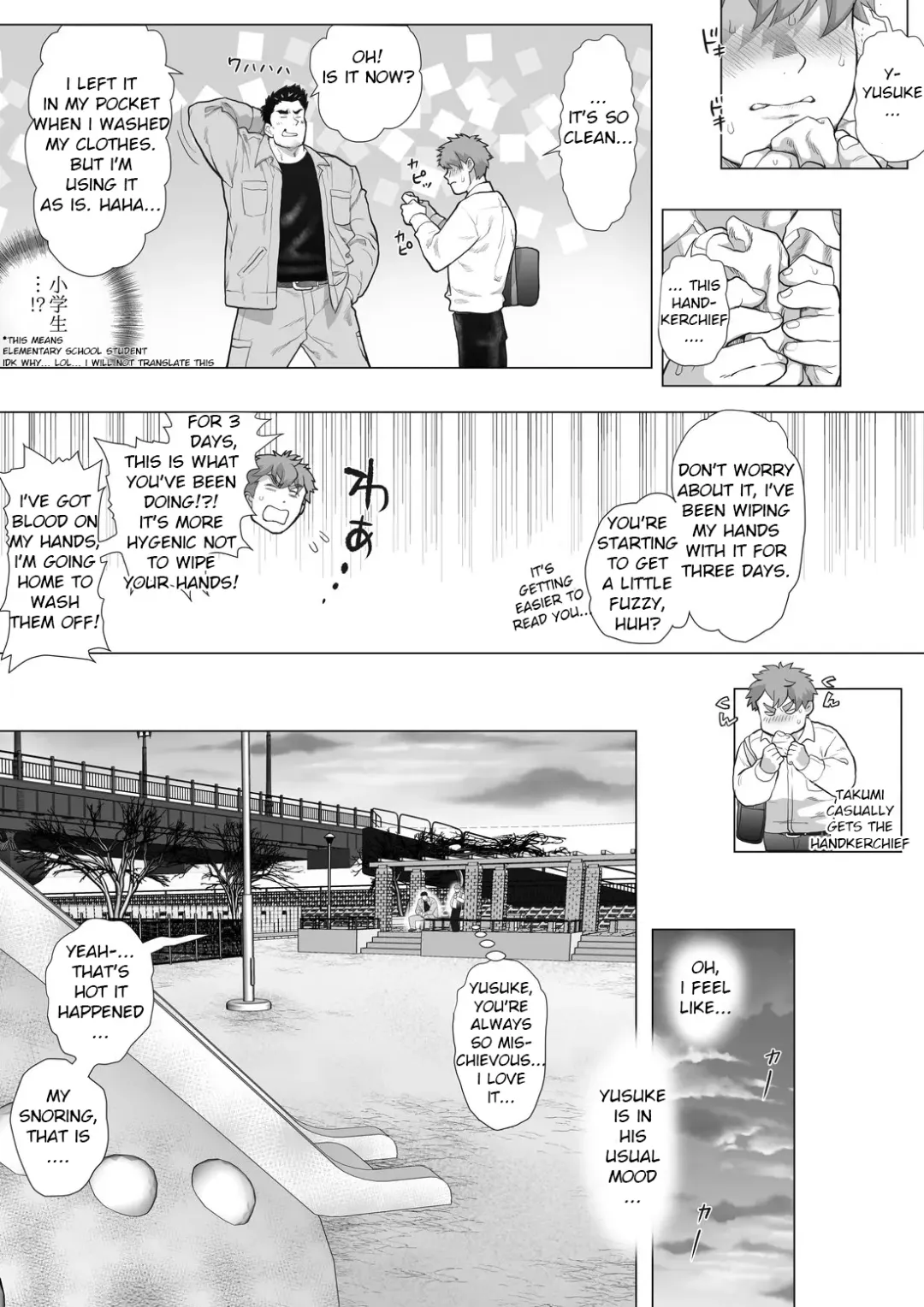[Chabashira Tatsukichi] Tomodachi no Otou-san ~Takumi no Sekkyou Hen~ | Friend's Dad ~Takumi's Sermon Edition~ Ch. 10 Fhentai - Page 12