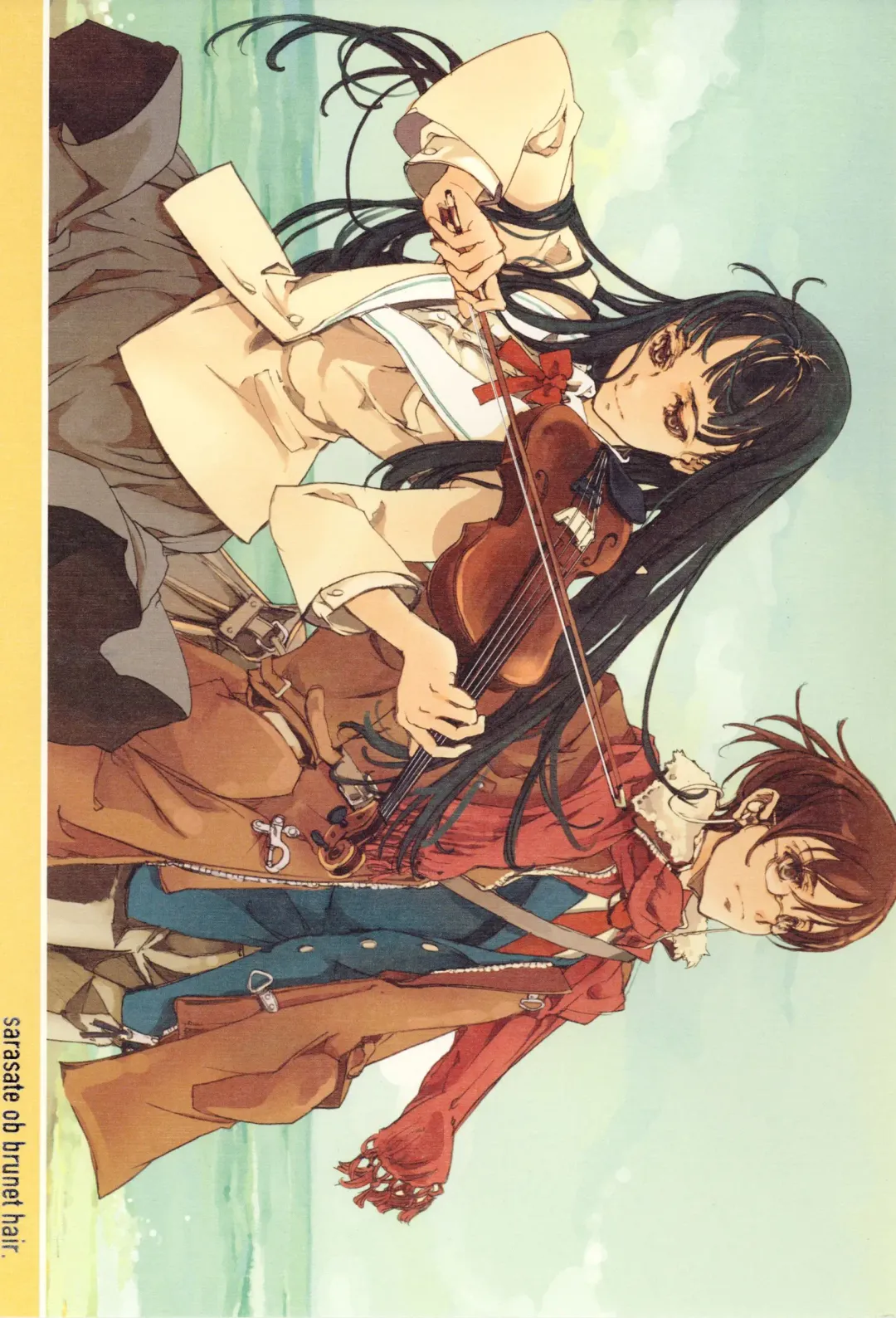 [Endou Okito] Kurokami no Sarasate - SARASATE ob Brunet hair. Fhentai - Page 1