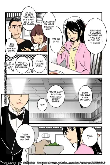 [Arakure - Syukurin] NTR Anniversary + ) [Syukurin] Mitsuha ~Netorare~ (Kimi no Na wa.) [English] [Colorized] by Mikaku Fhentai - Page 37