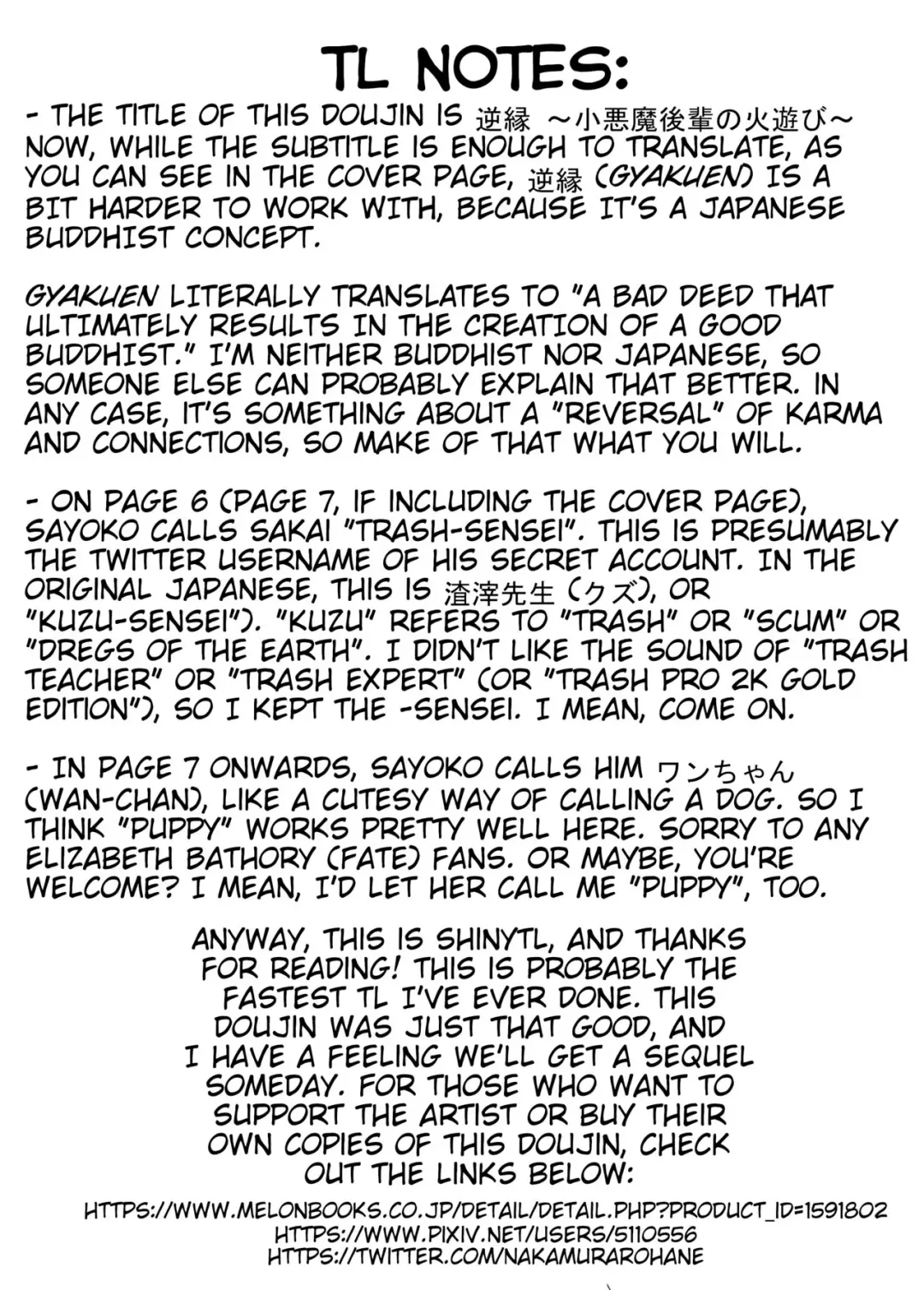 [Nakamura Rohane] Gyakuen ~Koakuma Kouhai no Hiasobi~ | Gyakuen ~A Devilish Little Kouhai Plays with Fire~ Fhentai - Page 15