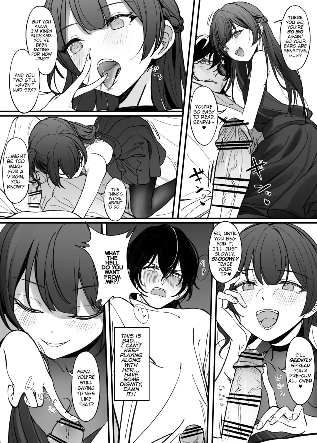 [Nakamura Rohane] Gyakuen ~Koakuma Kouhai no Hiasobi~ | Gyakuen ~A Devilish Little Kouhai Plays with Fire~ Fhentai - Page 6