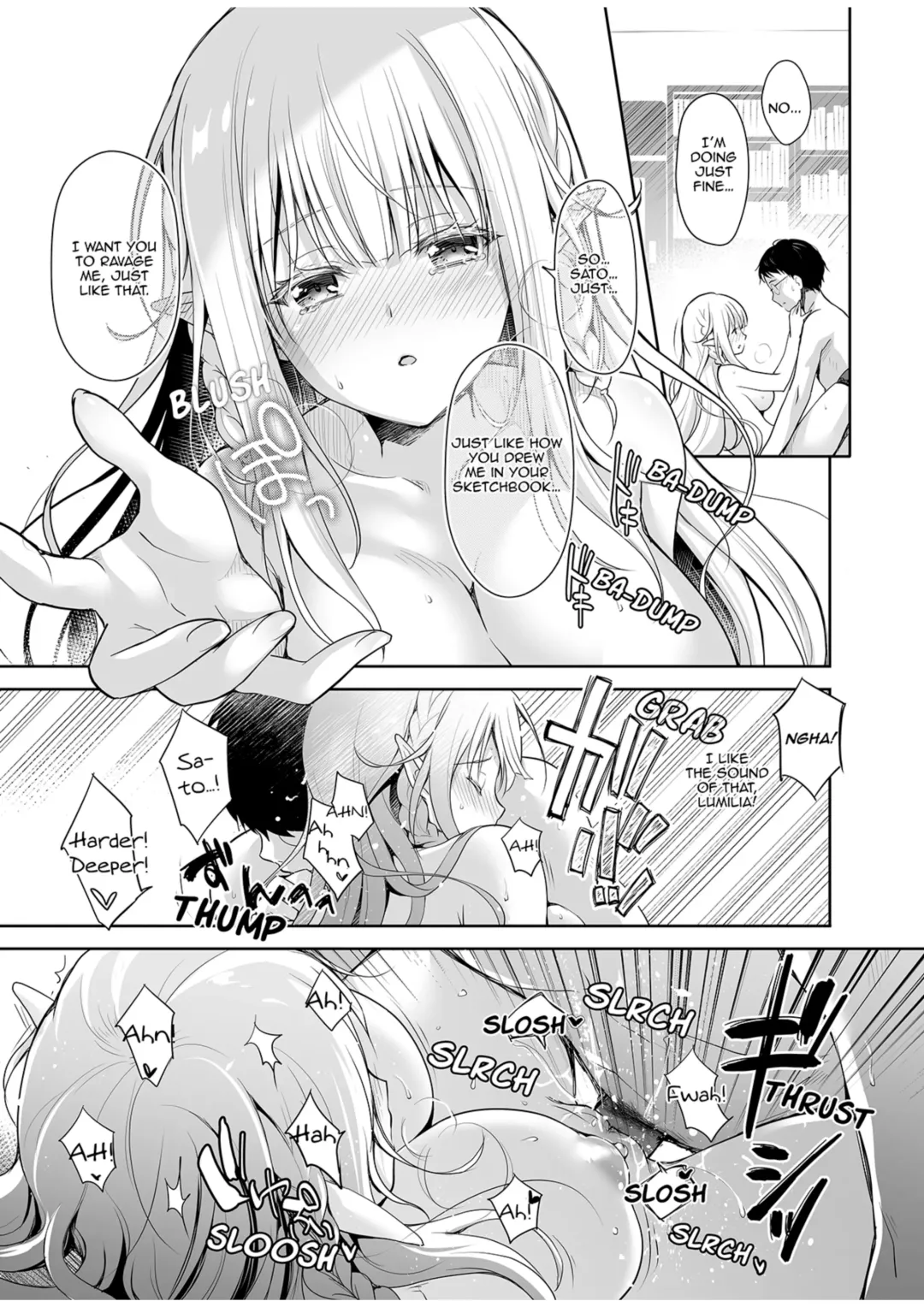 [Suzui Narumi] OtaCir no Elf Hime | Elf Princess of the Otaku Club (decensored) Fhentai - Page 23