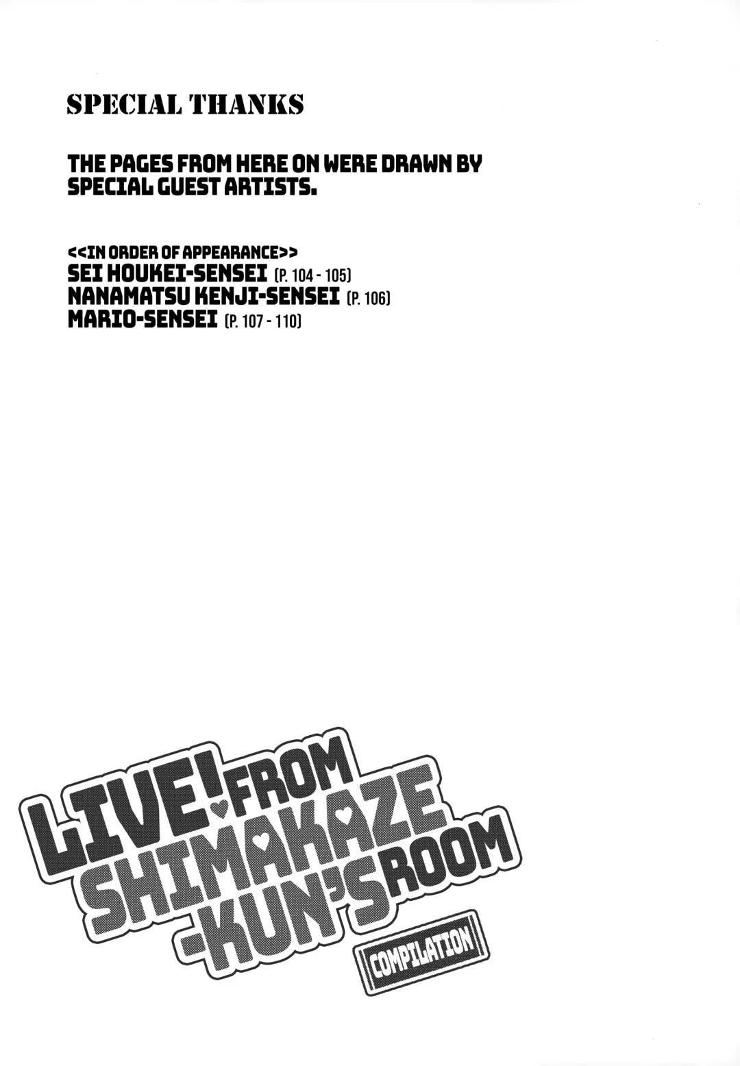 [Inari] Haishin! Shimakaze-kun no Heya Soushuuhen | Live! From Shimakaze-kun's Room Compilation Fhentai - Page 105