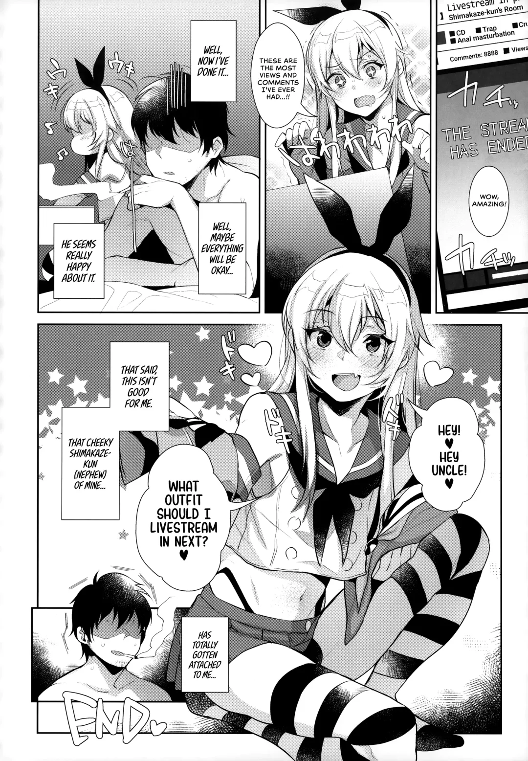 [Inari] Haishin! Shimakaze-kun no Heya Soushuuhen | Live! From Shimakaze-kun's Room Compilation Fhentai - Page 29