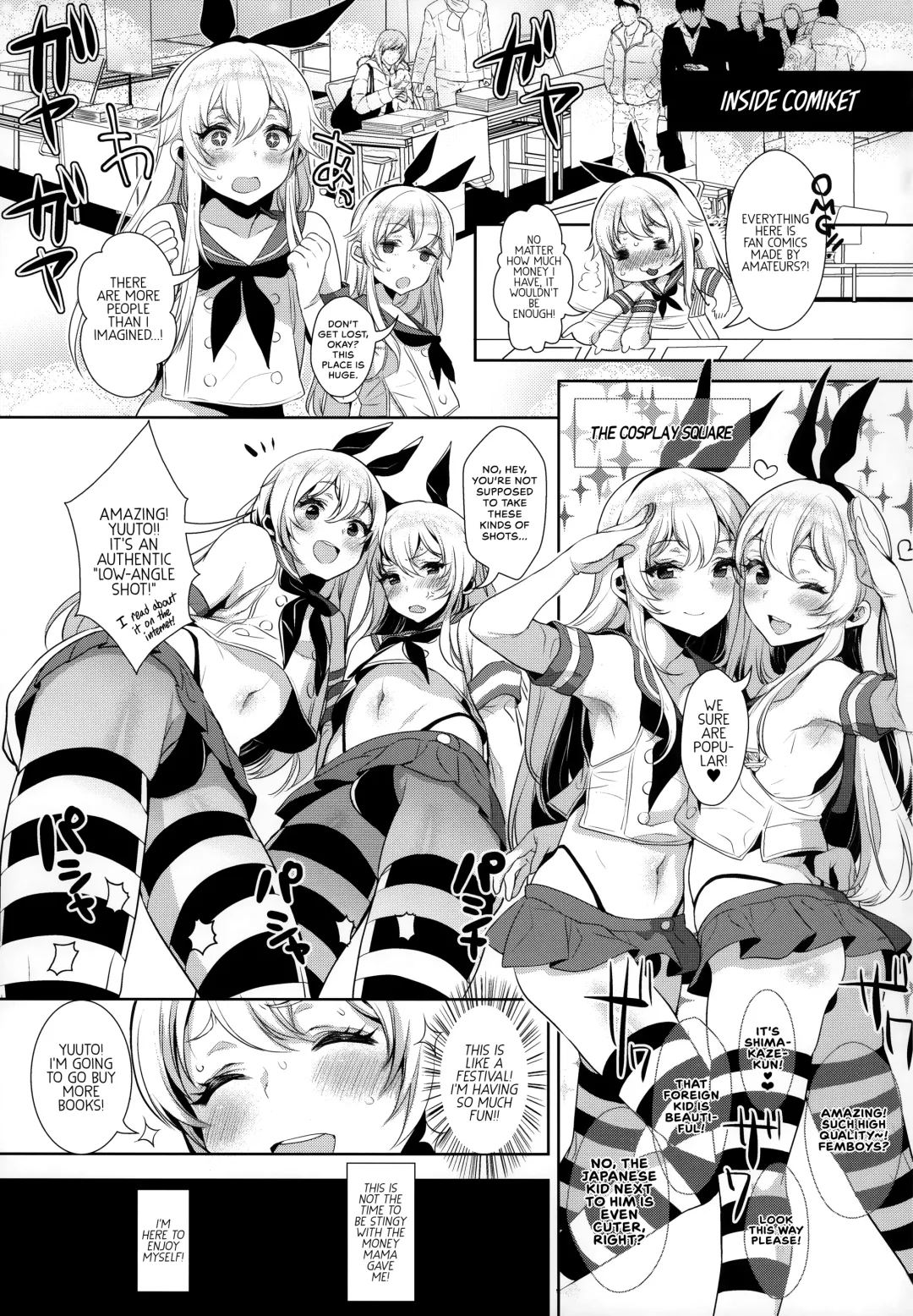 [Inari] Haishin! Shimakaze-kun no Heya Soushuuhen | Live! From Shimakaze-kun's Room Compilation Fhentai - Page 42