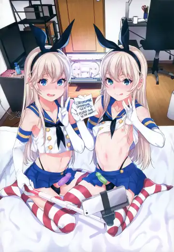 [Inari] Haishin! Shimakaze-kun no Heya Soushuuhen | Live! From Shimakaze-kun's Room Compilation Fhentai - Page 9