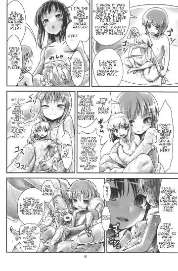Omae ga Chiisaku Naare! | You guys, get smaller! Fhentai - Page 11