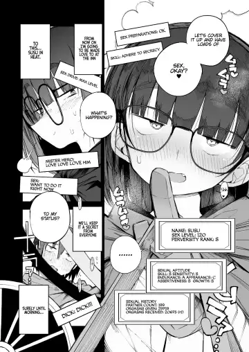 [F4u] Renai Kinshi no Yuusha Party ni Mukanai Jimiko no S-kyuu Dosukebe Status | The S-Rank Pervert Status of the Unfit Homely Girl in the Hero Party With a Ban on Love Fhentai - Page 10