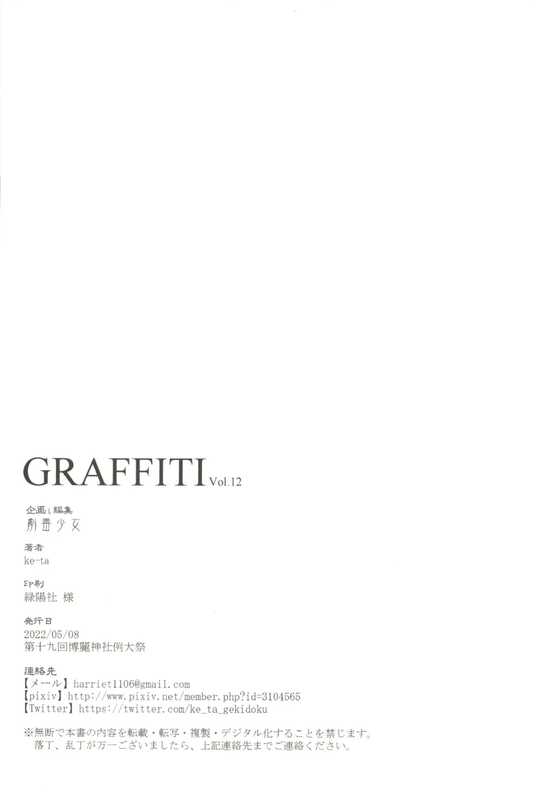[Ke-ta] GRAFFITI Vol. 12 Fhentai - Page 2